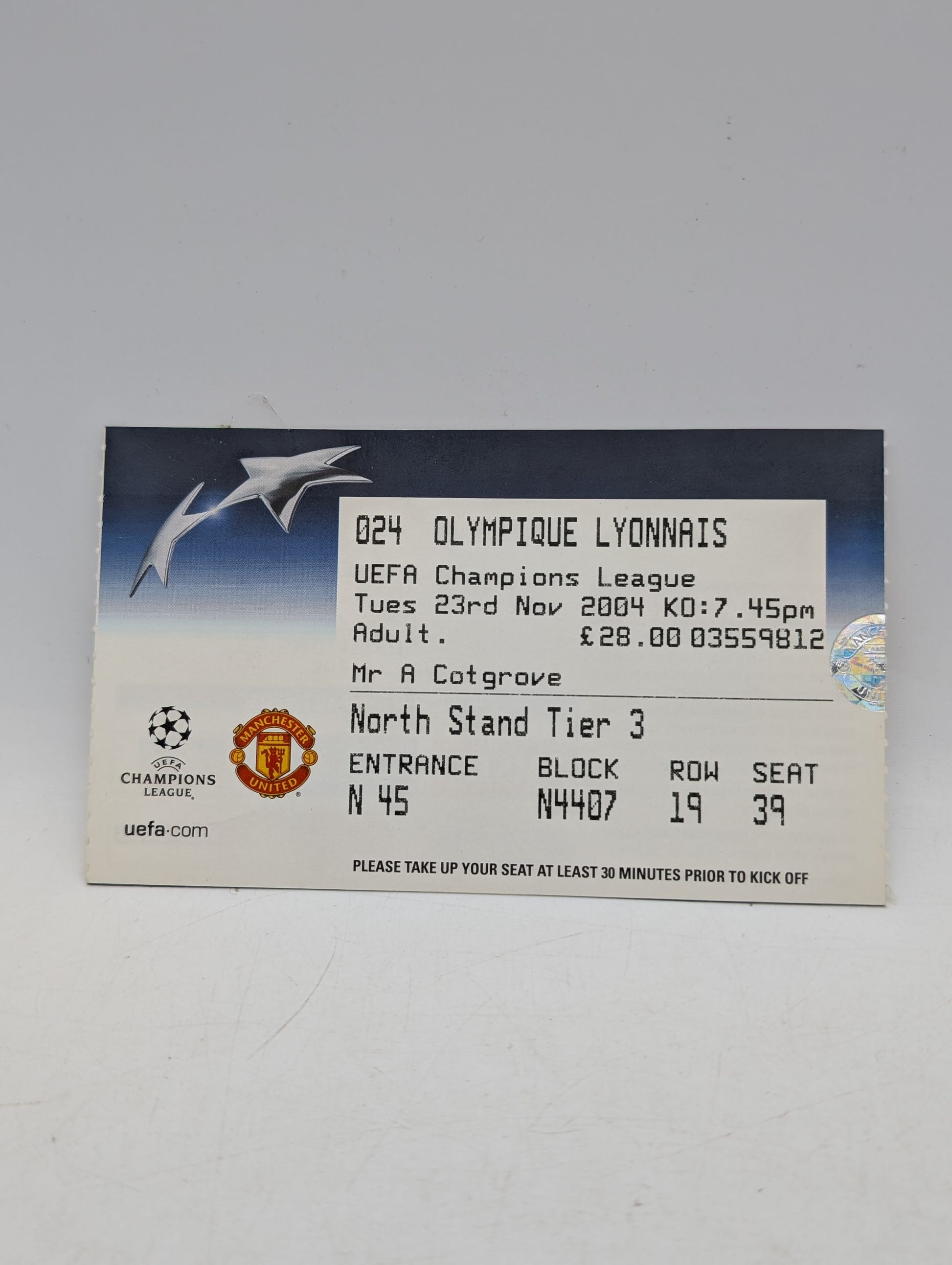 Manchester United United Review Collection with Genuine Tickets image 14