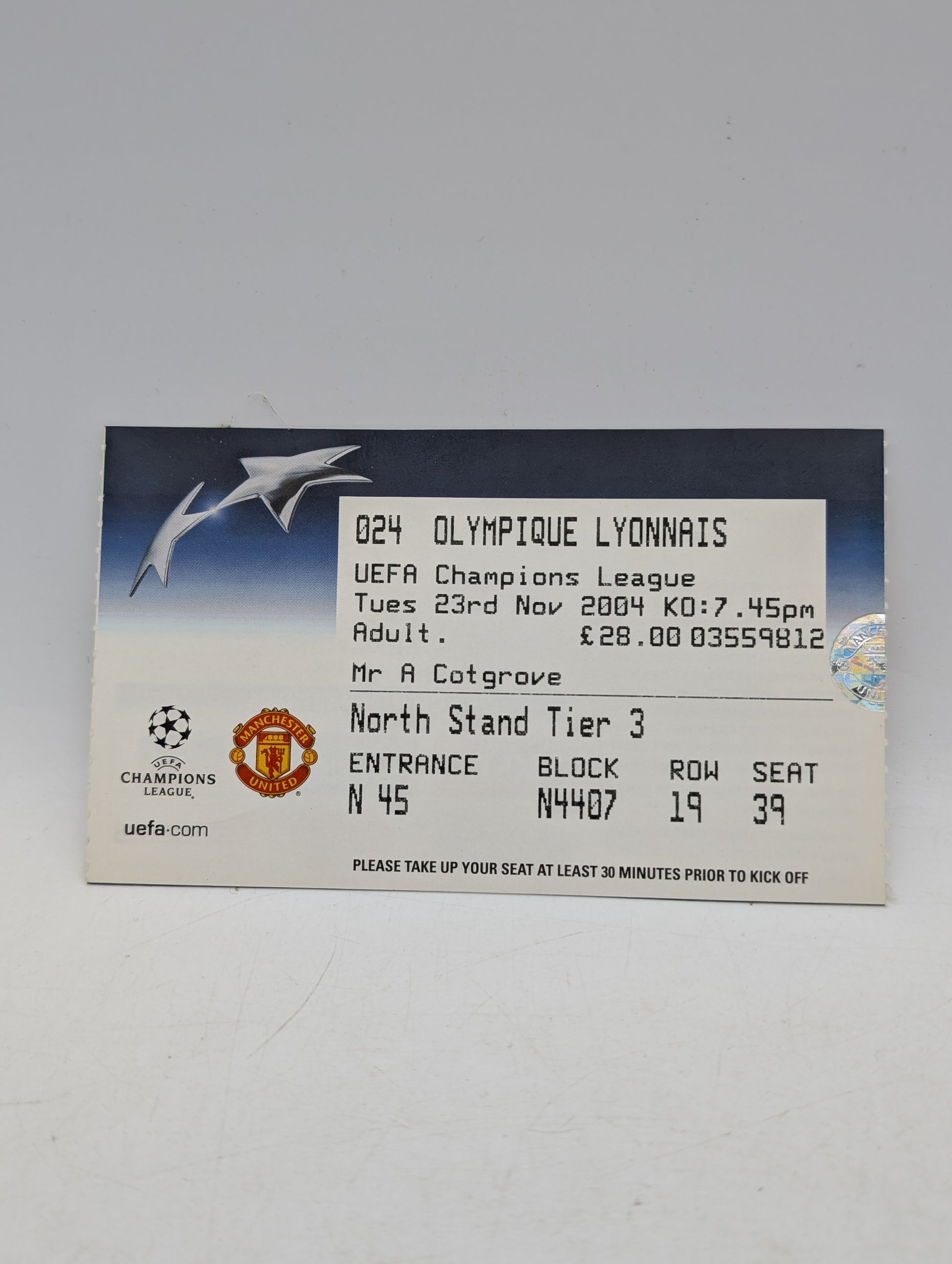 Manchester United United Review Collection with Genuine Tickets image 14