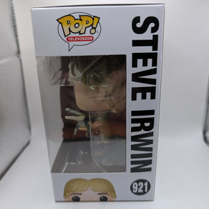 The Crocodile Hunter - Steve Irwin Pop! Vinyl Figure #921 FRENLY BRICKS - Open 7 Days