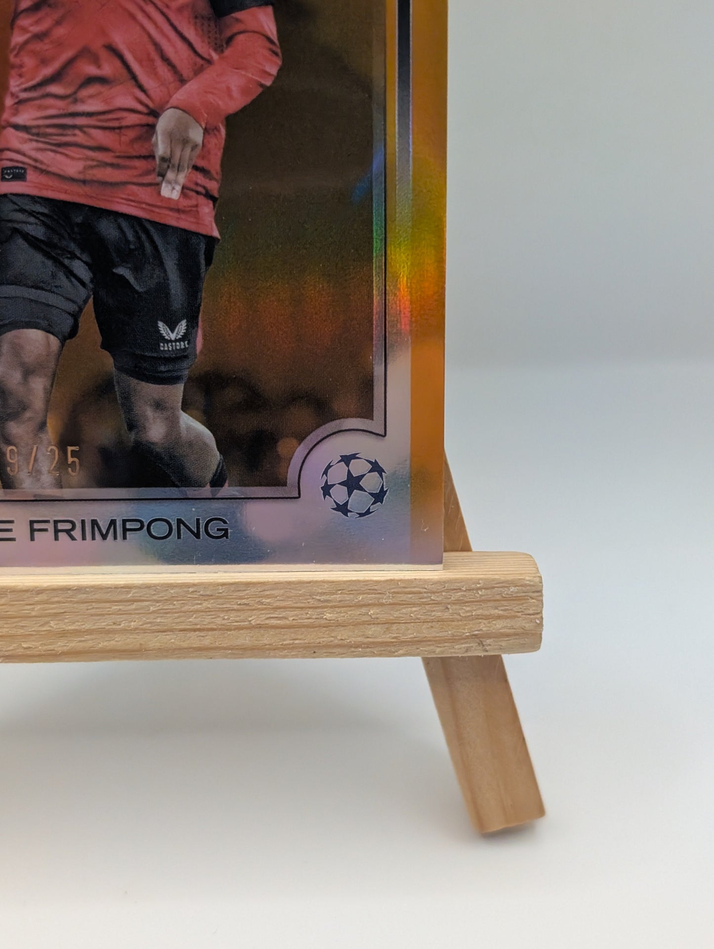 2024-25 Topps Chrome UEFA Jeremie Frimpong Orange /25 #78 FRENLY BRICKS - Open 7 Days