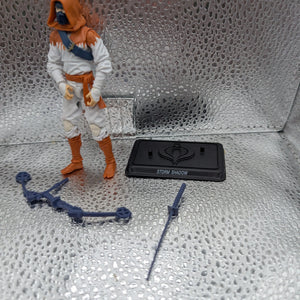 GI Joe Dollar General Storm Shadow orange white loose figure 2013 Ninja TGin Zu FRENLY BRICKS - Open 7 Days