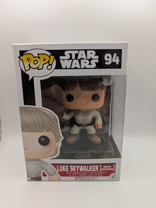 Funko Pop Vinyl Star Wars #94 Luke Skywalker Bespin Encounter FRENLY BRICKS - Open 7 Days