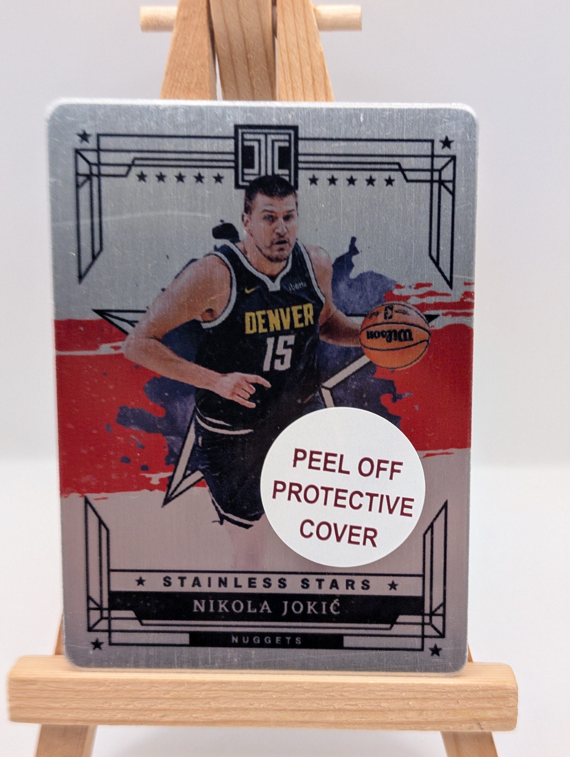 Nikola Jokic 2023-24 Panini Impeccable Stainless Stars #23 FRENLY BRICKS - Open 7 Days image 2