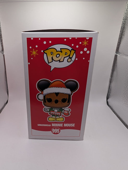Funko Pop Vinyl Disney Gingerbread Minnie Mouse (#995) Exclusive FRENLY BRICKS - Open 7 Days