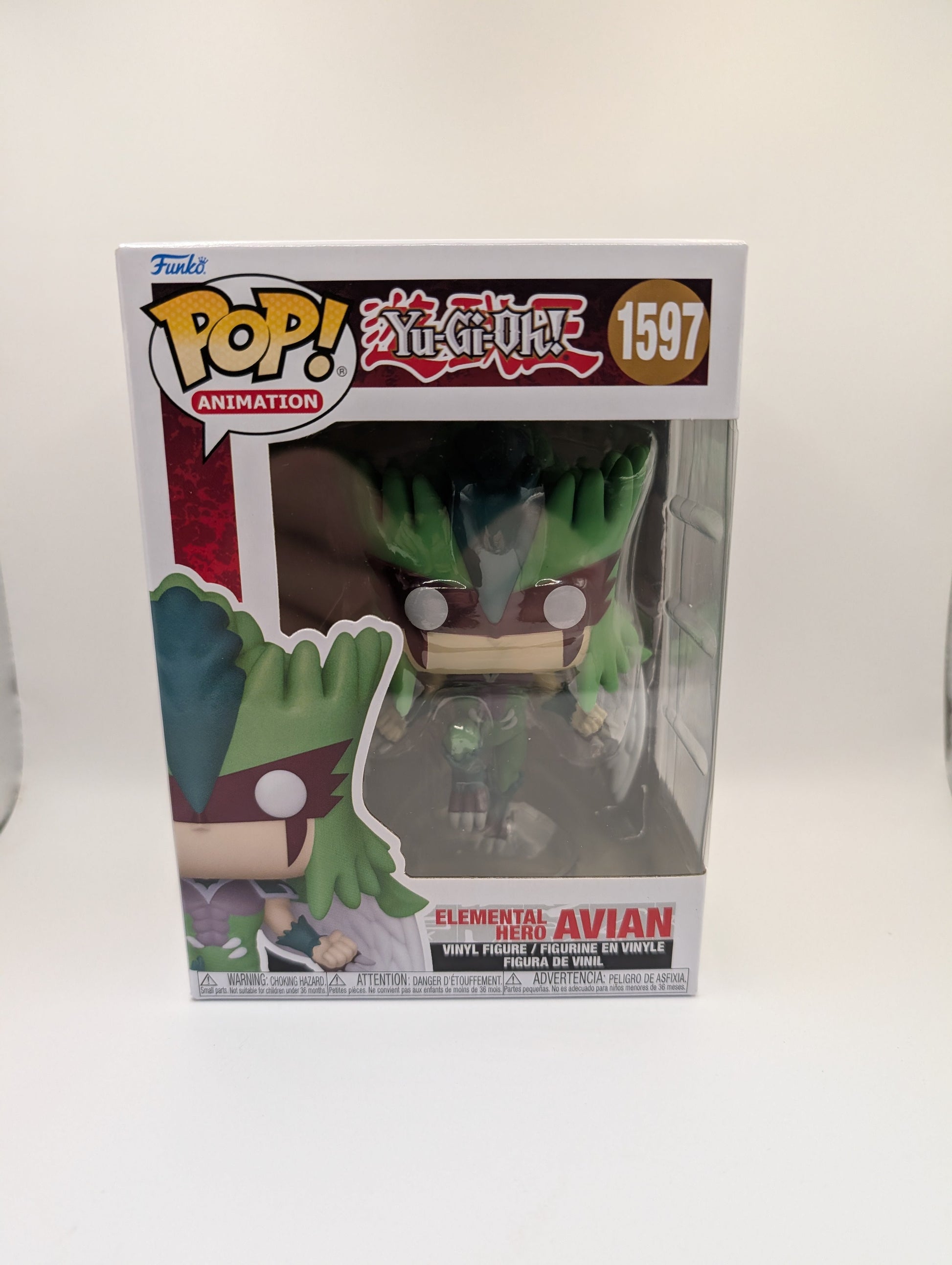 Elemental Hero Avian 1597 Yu-Gi-Oh Funko Pop Figure FRENLY BRICKS - Open 7 Days