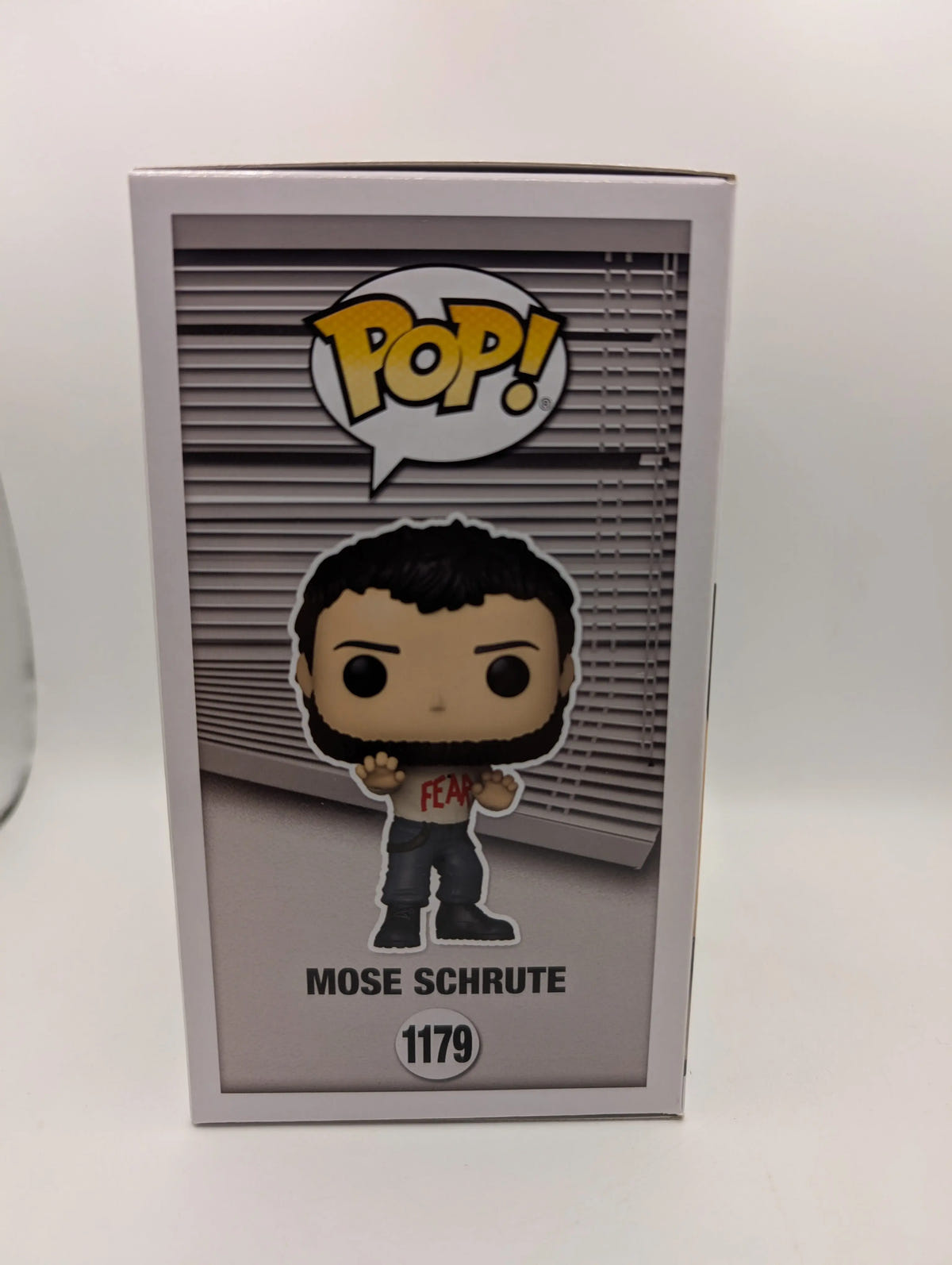 Funko Pop The Office Mose Schrute 1179 2021 Fall Con Limited Edition FRENLY BRICKS - Open 7 Days image 2