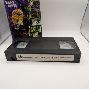 ODDWORLD ABE'S EXODUS The Movie VHS FRENLY BRICKS - Open 7 Days