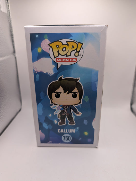 Funko Pop! Animation: The Dragon Prince - Callum Vinyl Figure - #750 FRENLY BRICKS - Open 7 Days