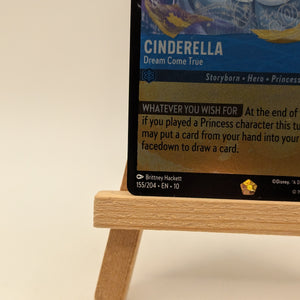 Lorcana Whispers in the Well - Cinderella - Dream Come True 155/204 FOIL FRENLY BRICKS - Open 7 Days