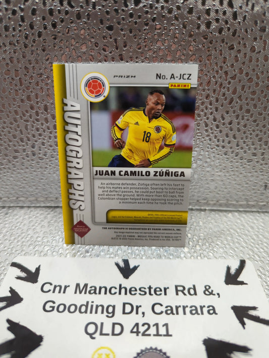 2021-22 Panini Mosaic - Autographs - Juan Camilo Zuniga FRENLY BRICKS - Open 7 Days