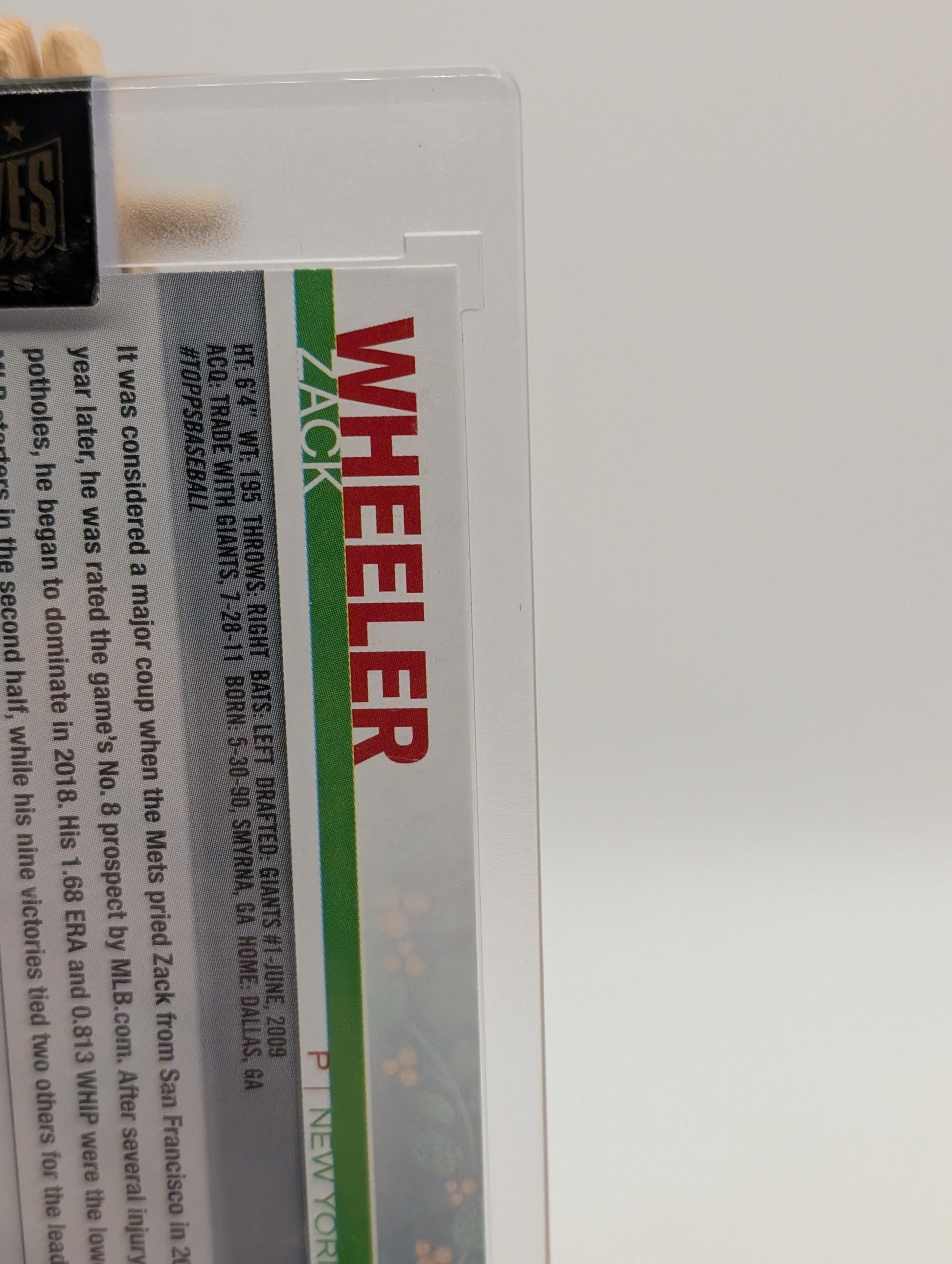 2023 Topps Archives Signature Series Zack Wheeler Auto /17 FRENLY BRICKS - Open 7 Days