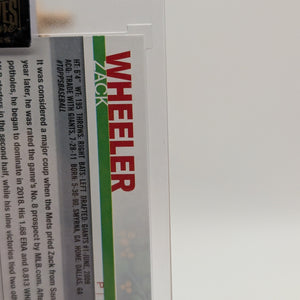 2023 Topps Archives Signature Series Zack Wheeler Auto /17 FRENLY BRICKS - Open 7 Days