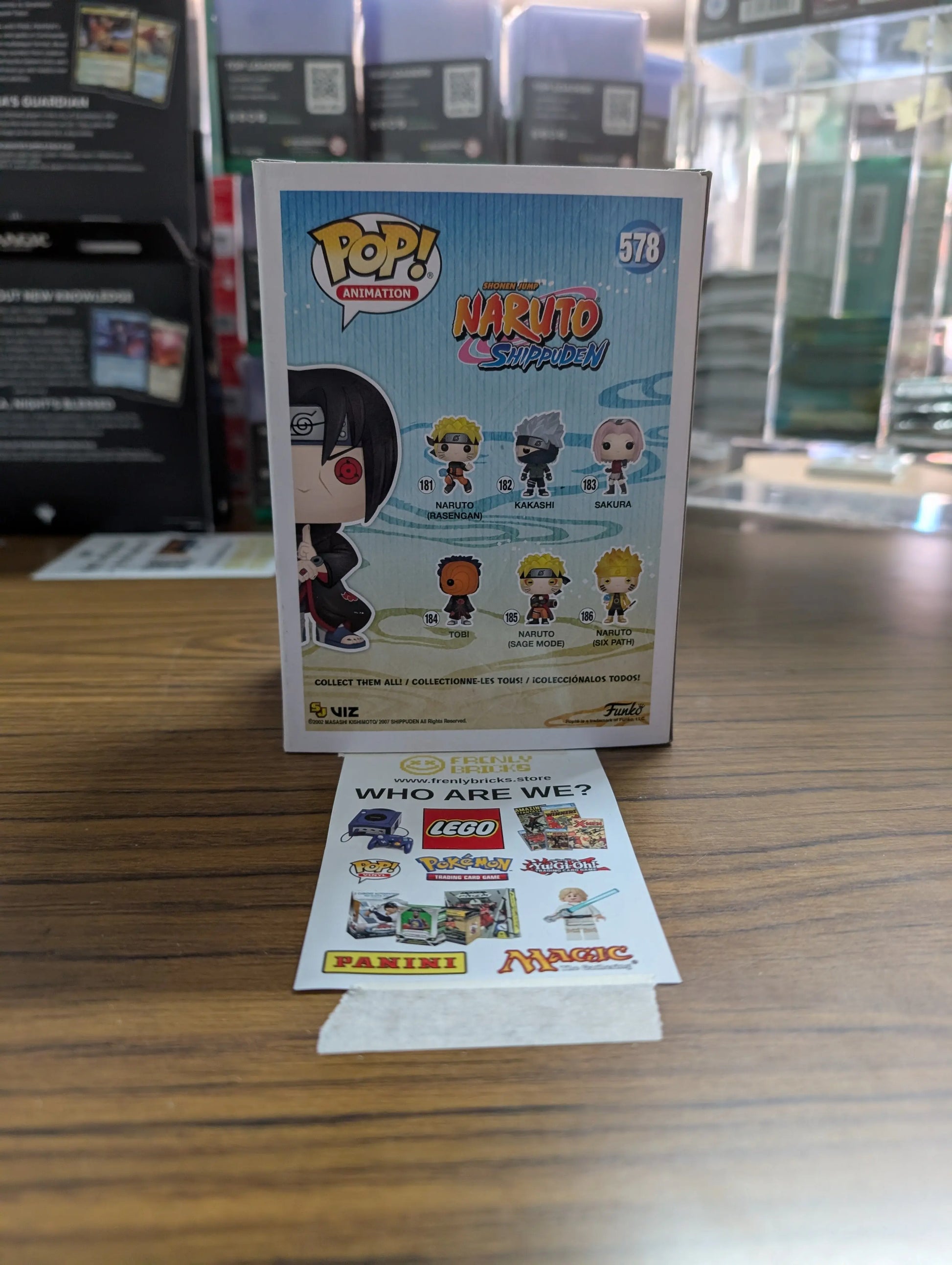 FUNKO Pop Vinyl Itachi #578 FRENLY BRICKS - Open 7 Days