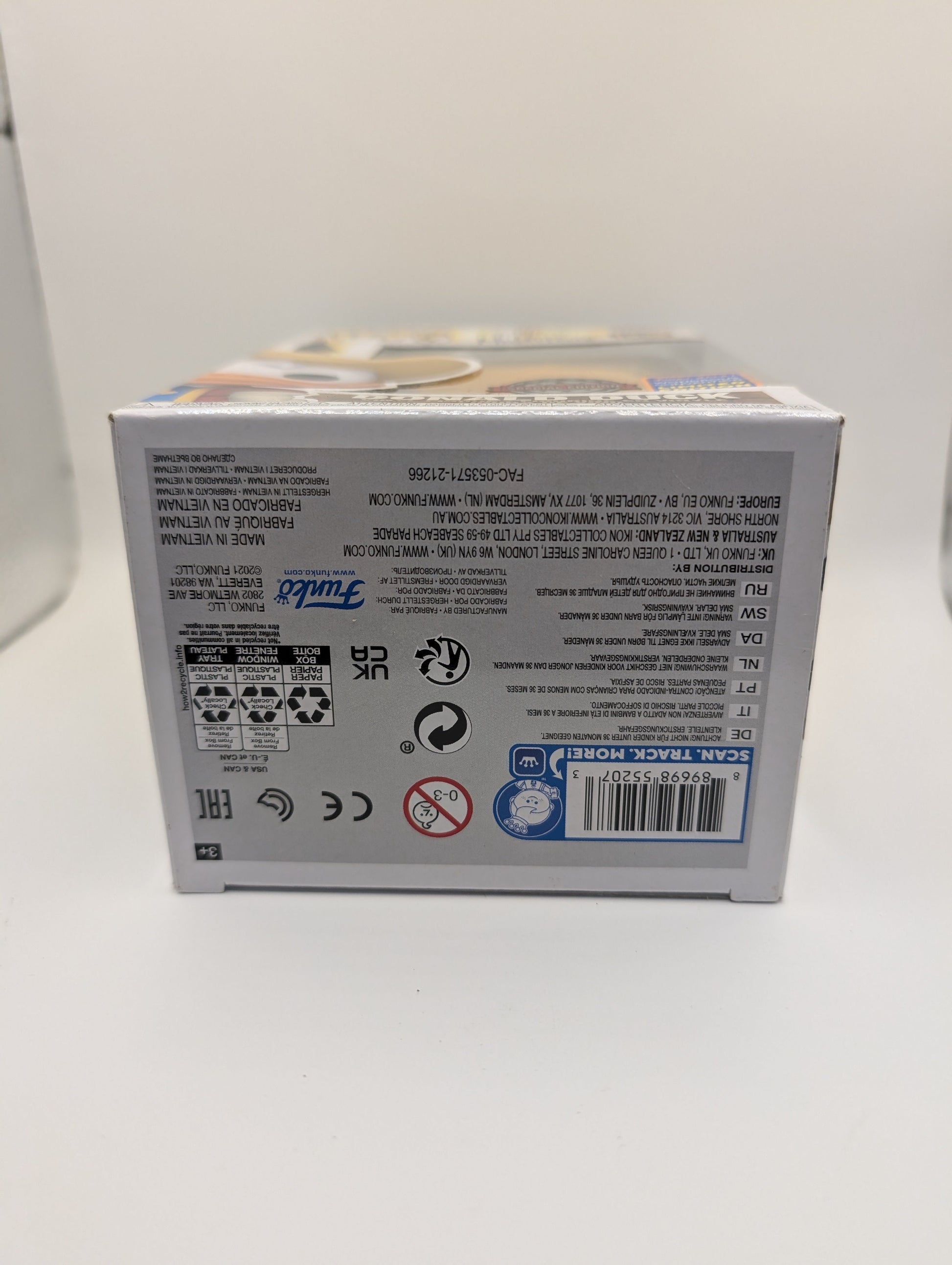 Donald Duck Pop 1036 - Disney Three Musketeers Funko Pop! - 2021 Wonderous Conv FRENLY BRICKS - Open 7 Days