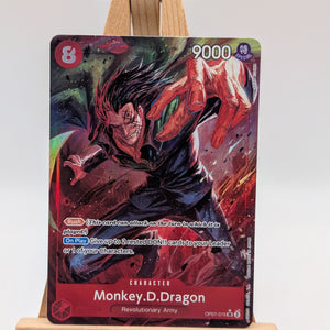 2024 One Piece Monkey D Dragon OP07 SR Alt Art English OP07-015 NM/M FRENLY BRICKS - Open 7 Days