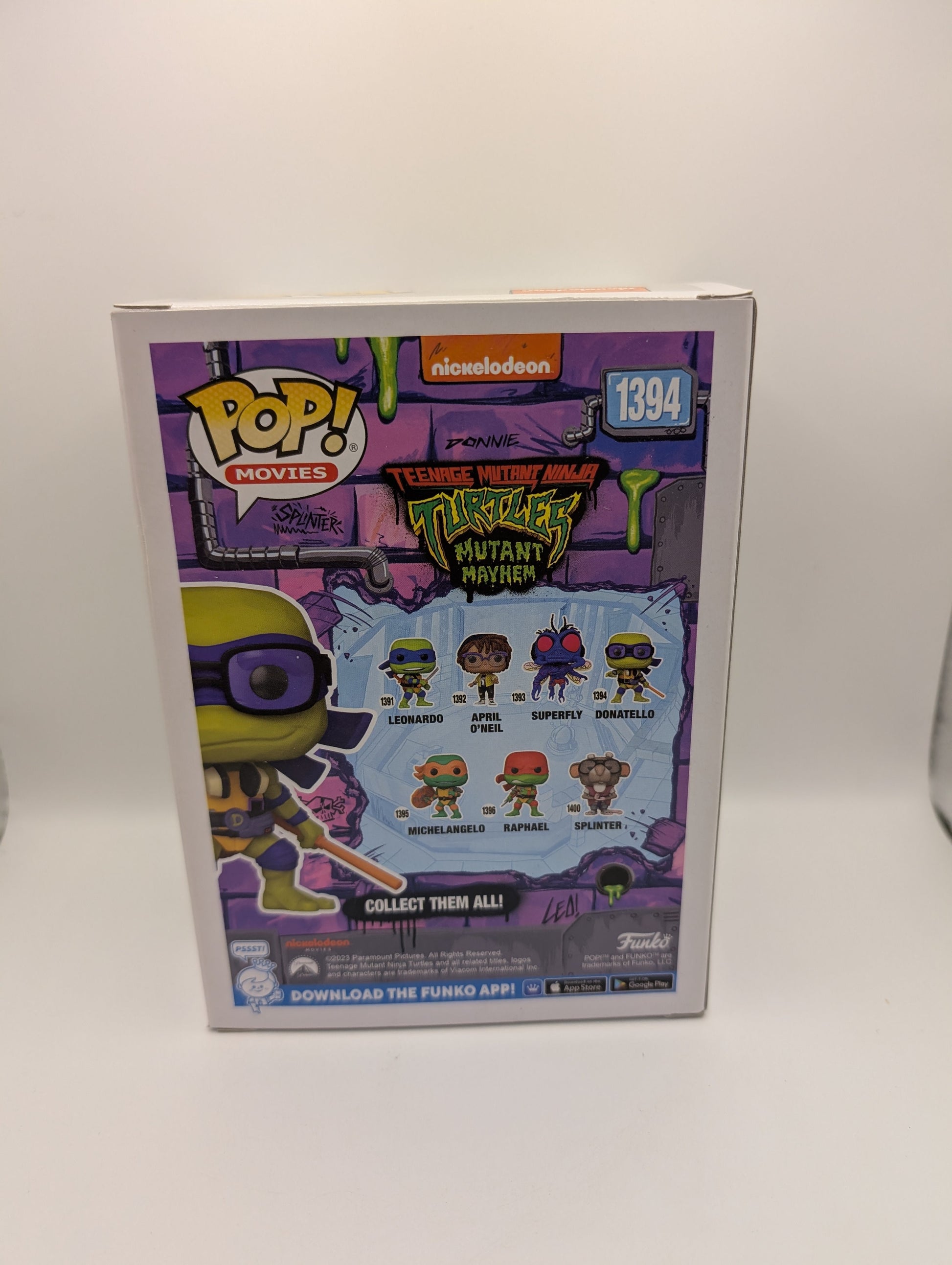 Funko POP! Movies: Teenage Mutant Ninja Turtles Mutant Mayhem Donatello #1394 FRENLY BRICKS - Open 7 Days