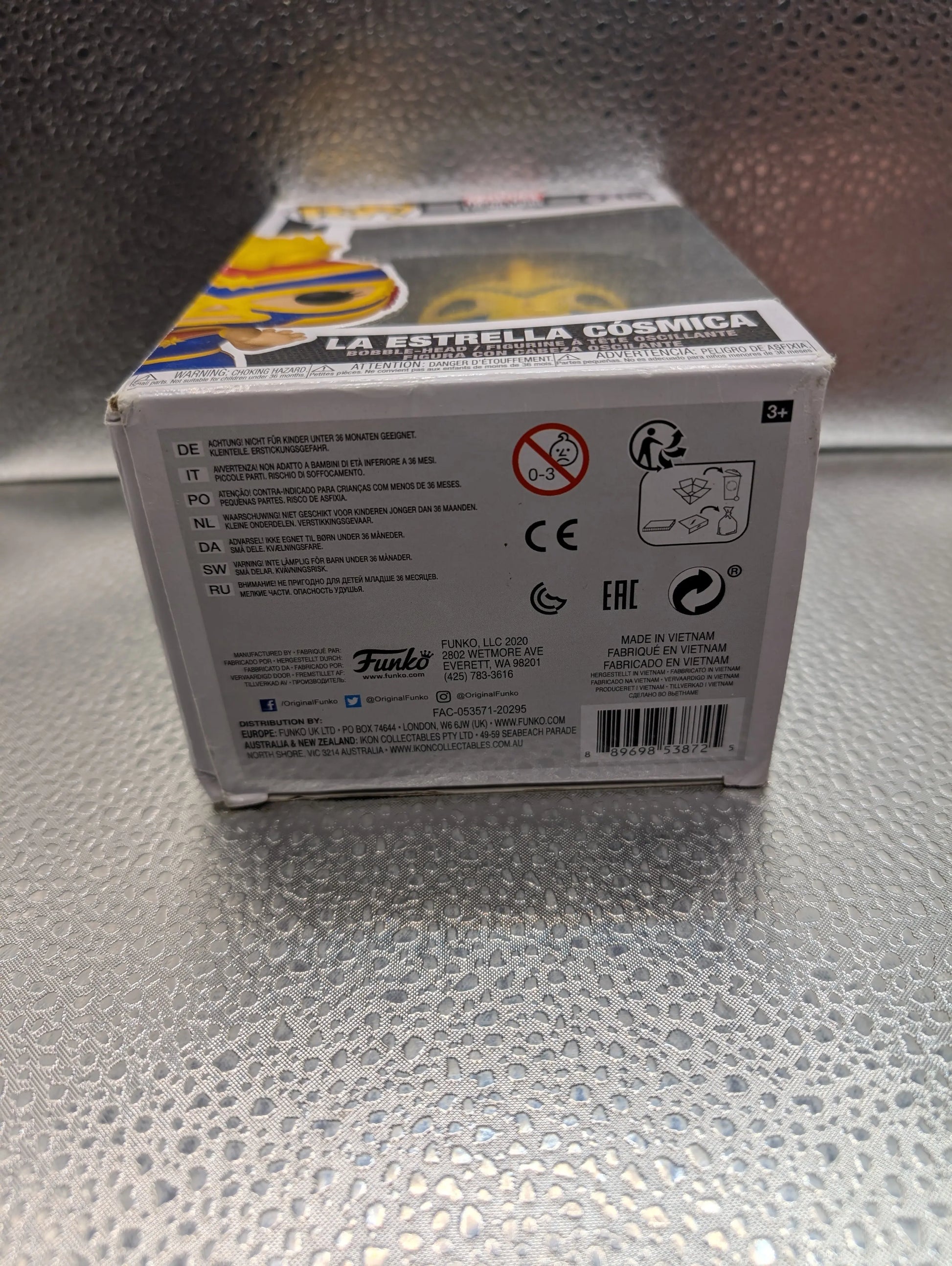 FUNKO Pop Vinyl La Estrella Cósmica Marvel #710 FRENLY BRICKS - Open 7 Days