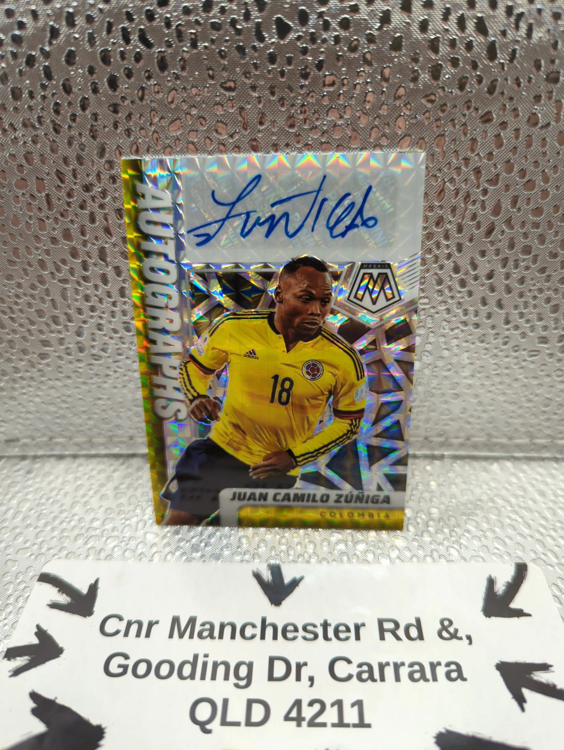 2021-22 Panini Mosaic - Autographs - Juan Camilo Zuniga FRENLY BRICKS - Open 7 Days