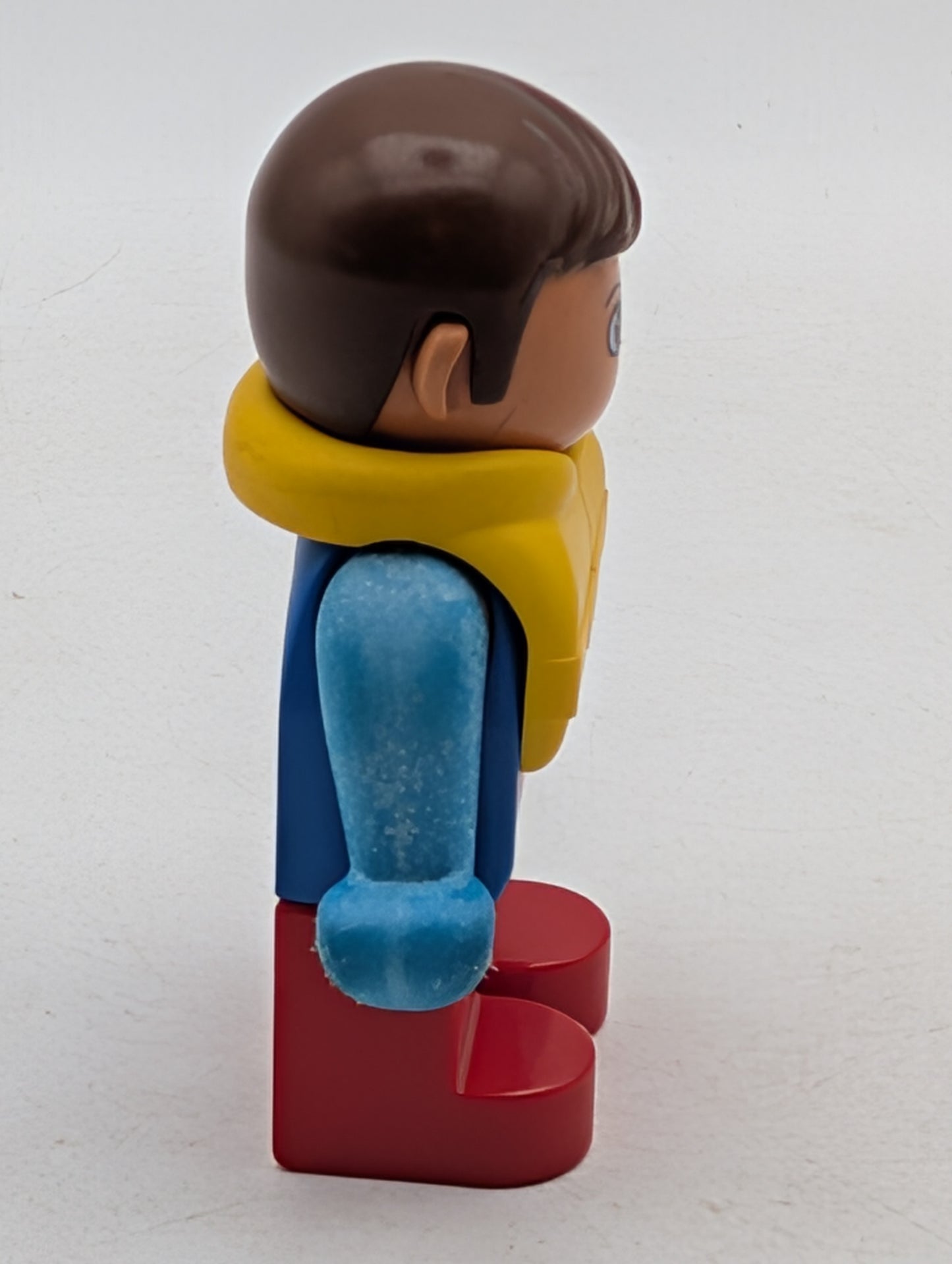 Lego Duplo Father Man Dad In Life Jacket Preserver Vintage Sailor For Boat