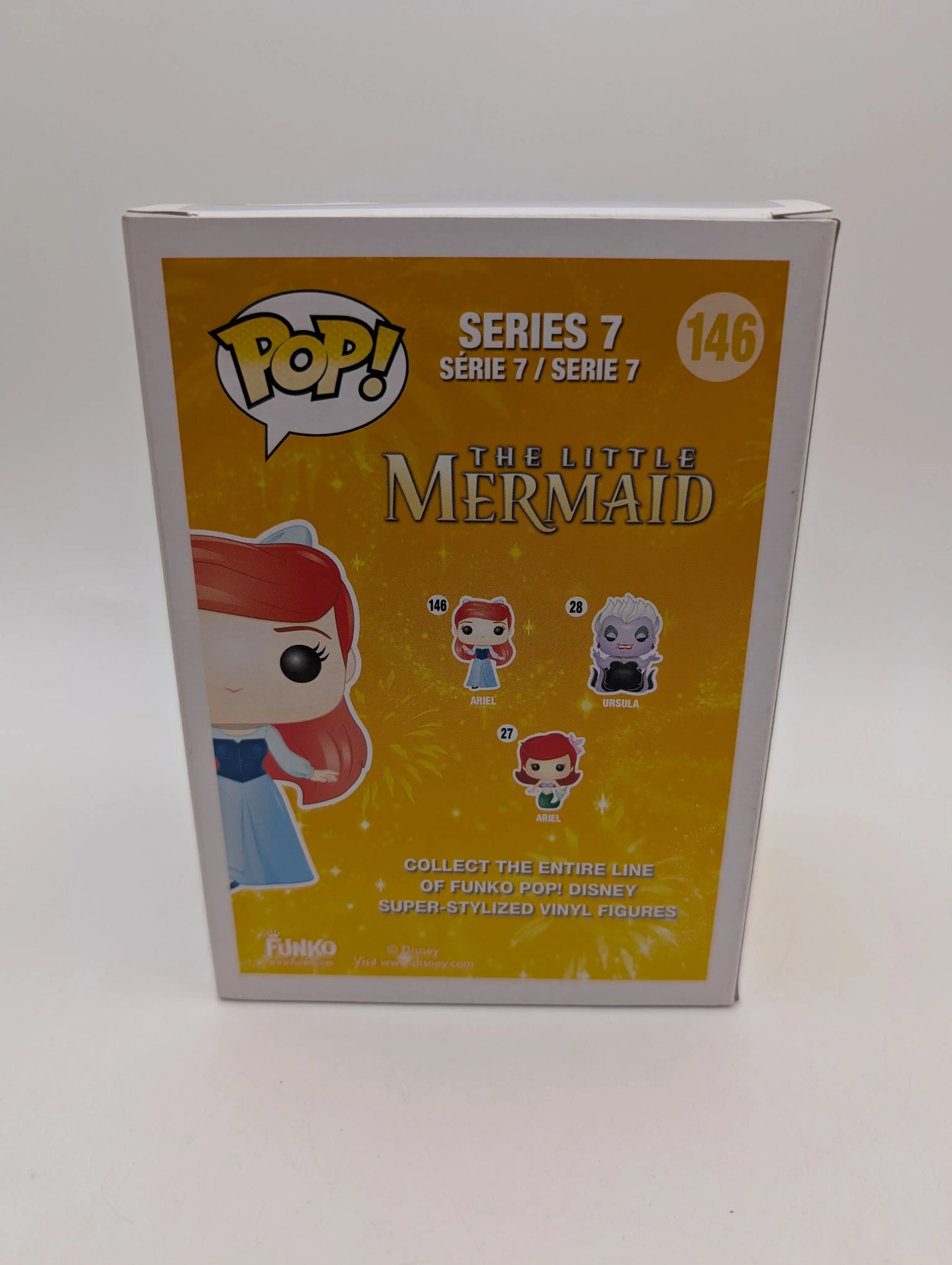 Funko Pop! The Little Mermaid: #146 ARIEL *VAULTED* FRENLY BRICKS - Open 7 Days