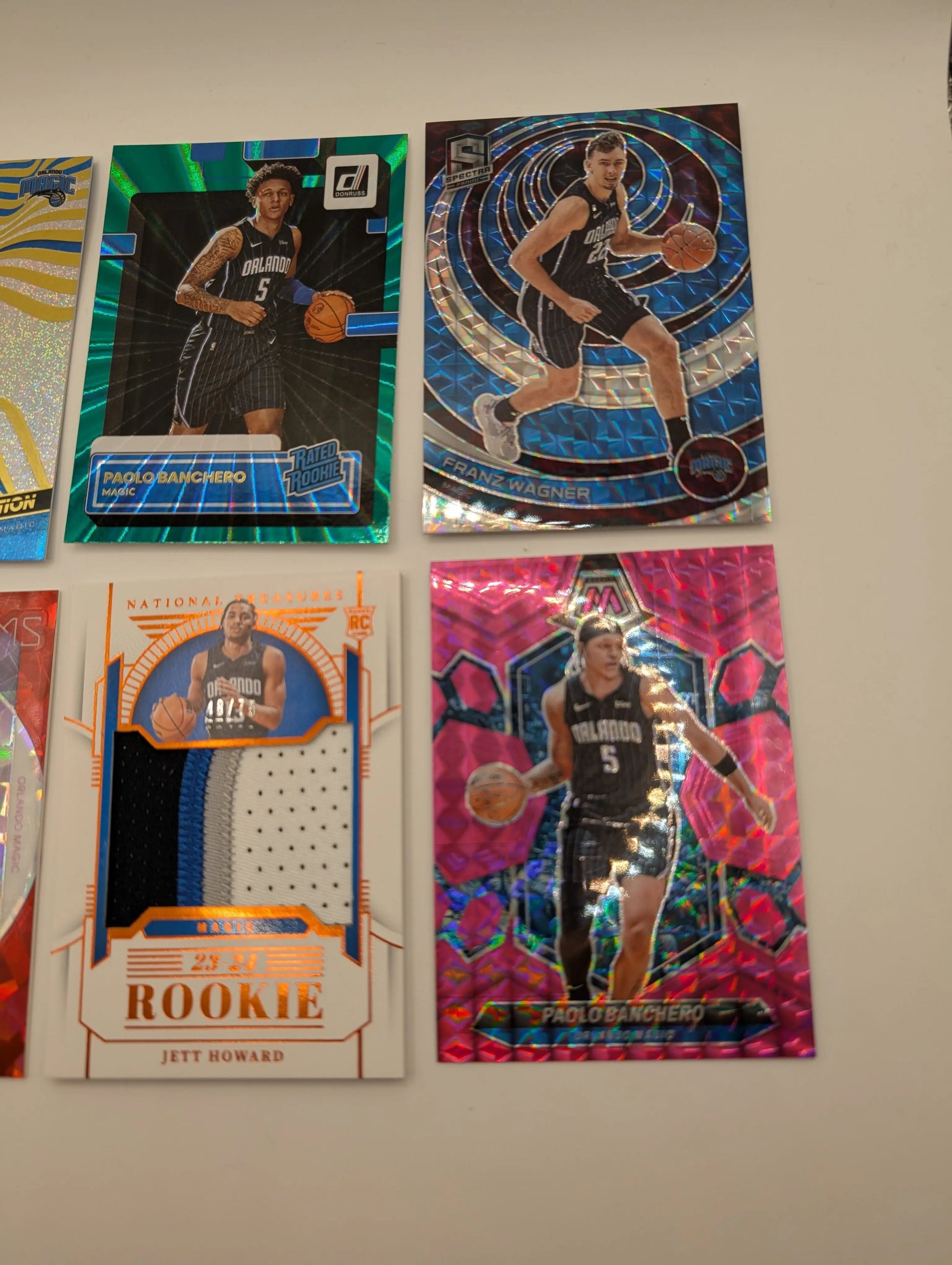 Orlando Magic NBA Basketball Card Lot, Rookies, Patch, Auto, Graded, Paolo Banchero FRENLY BRICKS - Open 7 Days