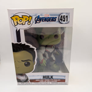 Marvel Avengers Endgame Hulk Figure Funko Pop! Vinyl - Movies #451 FRENLY BRICKS - Open 7 Days