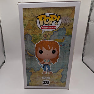 One Piece: NAMI #328 ORIGINAL OG FUNKO Pop Vinyl Figure FRENLY BRICKS - Open 7 Days
