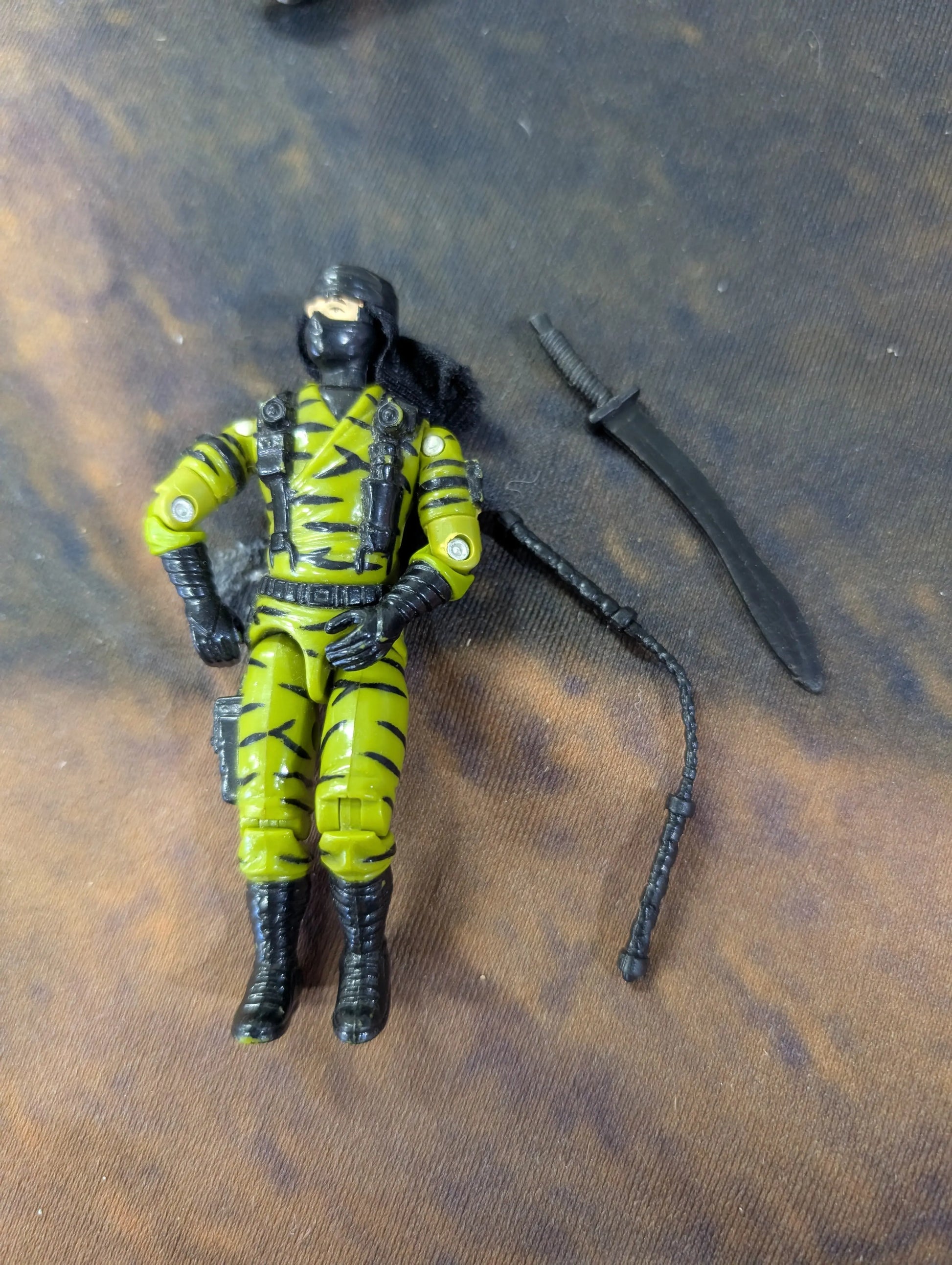 Vintage G.I. Joe Nunchuk (v1) NUNCHAKU NINJA  Action Figure FRENLY BRICKS - Open 7 Days