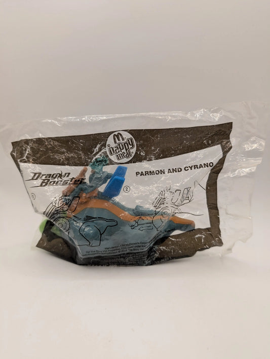 New In PackageMcDonald Happy Meal Toy - Dragon Booster- Parmon & Cyran #7 FRENLY BRICKS - Open 7 Days