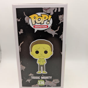 Toxic Morty Pop 336 - Glow Morty - Rick and Morty Funko Pop! Vinyl 2018 Vaulted