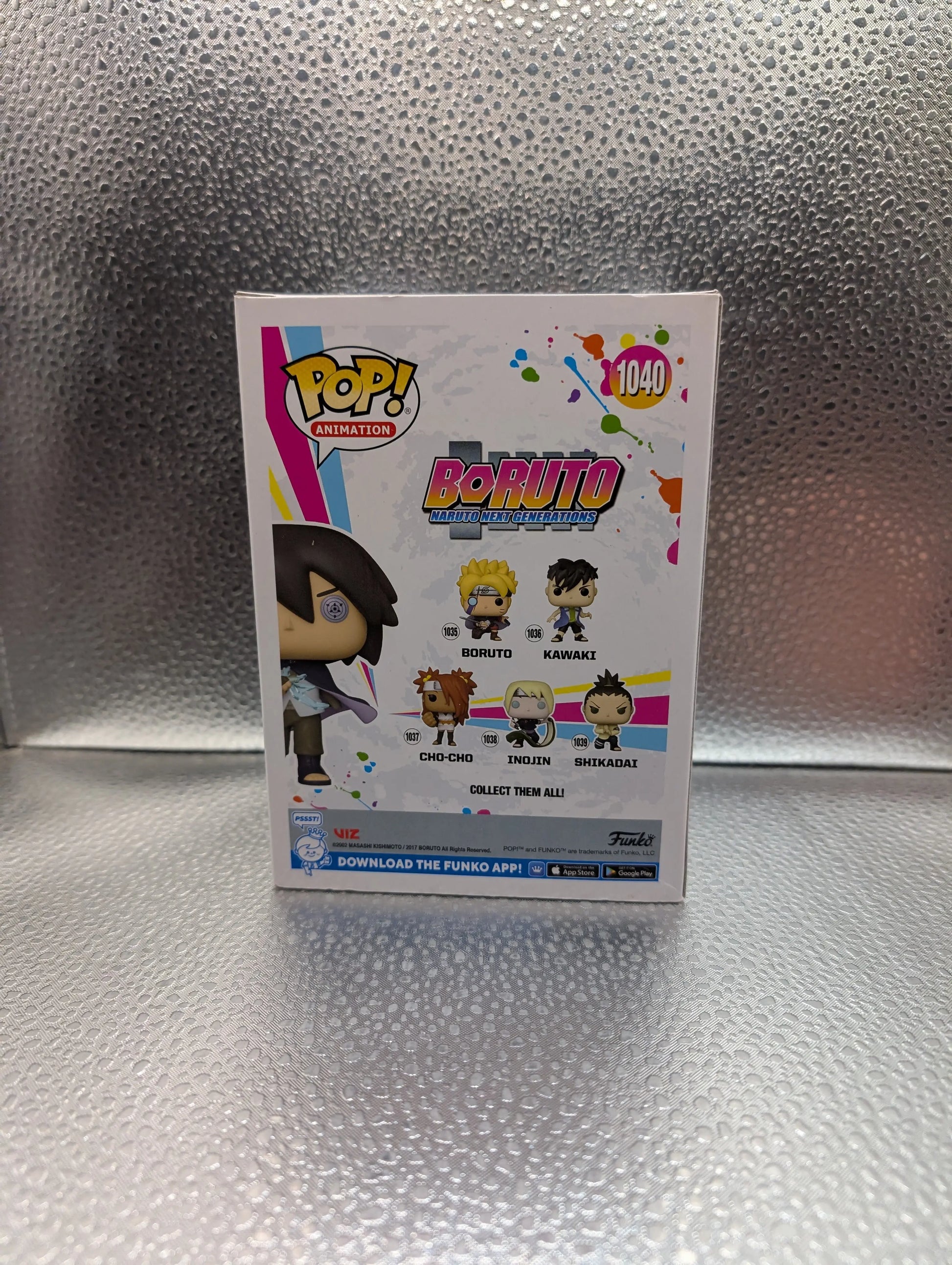FUNKO Pop Vinyl Sasuke Boruto #1040 FRENLY BRICKS - Open 7 Days