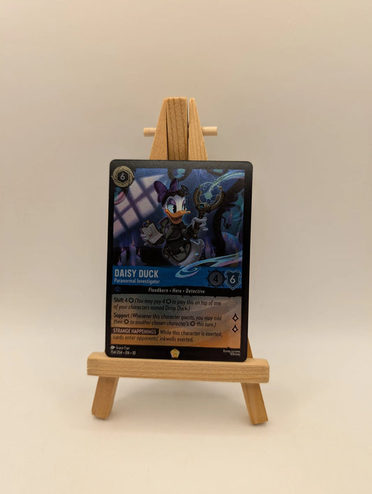 Daisy Duck - Paranormal Investigator 154/204 Whispers in the Well Cold Foil FRENLY BRICKS - Open 7 Days