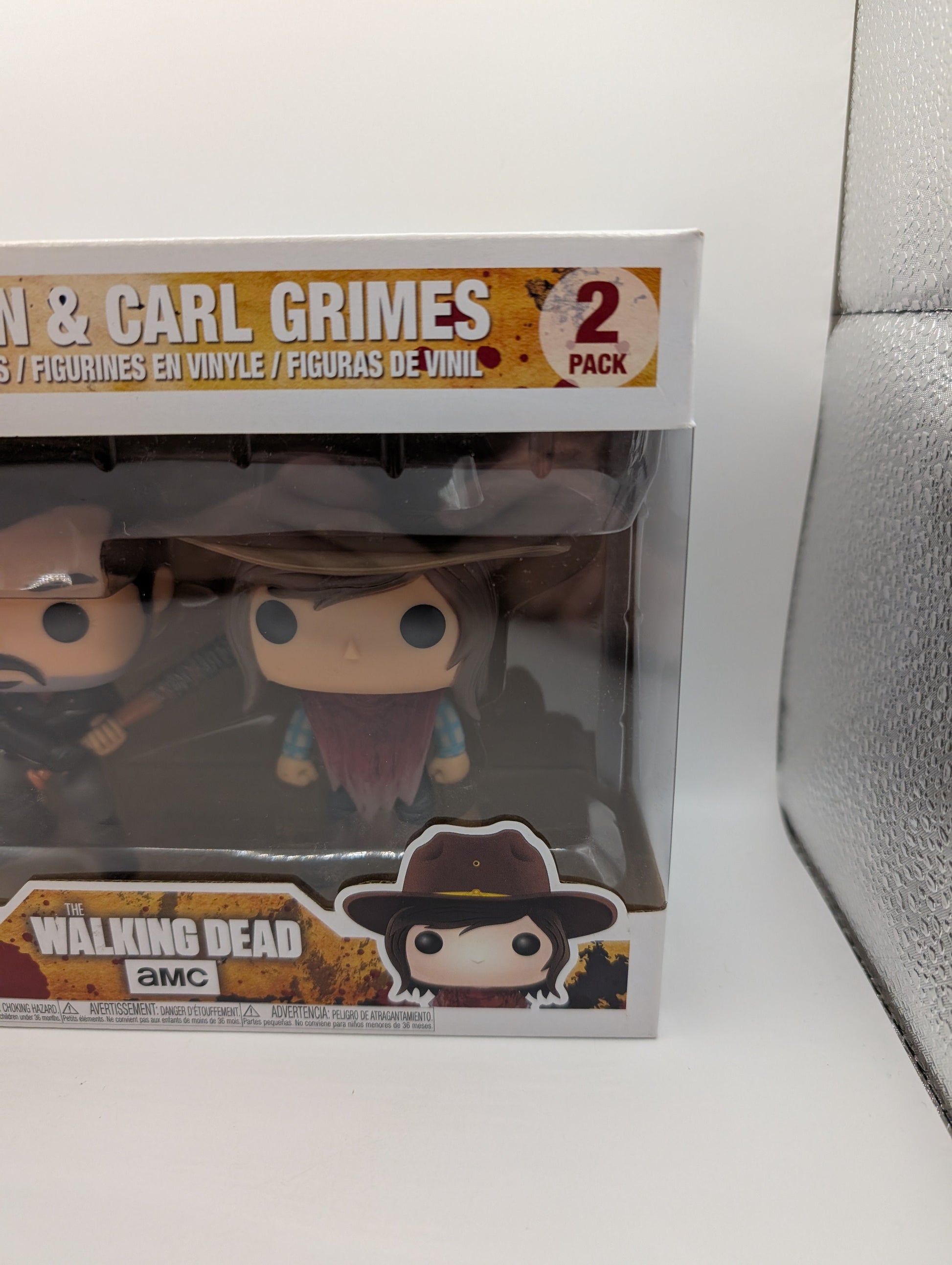 Funko Pop! The Walking Dead: Negan and Carl Grimes 2 Pack FRENLY BRICKS - Open 7 Days
