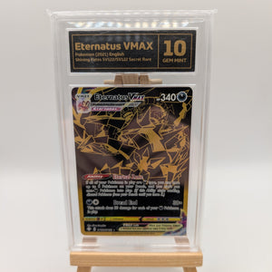 Eternatus V SV122/SV122 Holo Shiny Rare Shining Fates Graded GEM MT 10 FRENLY BRICKS - Open 7 Days