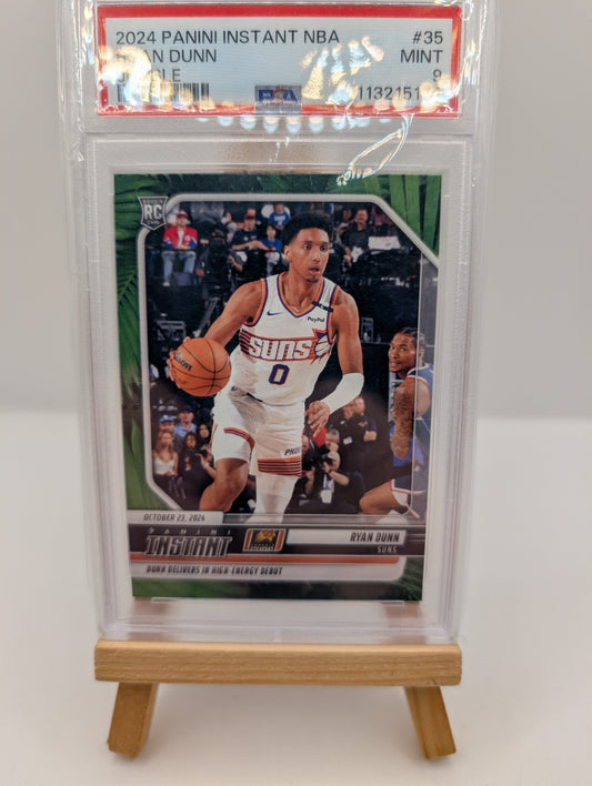 2024 Panini Instant NBA Ryan Dunn Jungle #35 PSA 9 /25 FRENLY BRICKS - Open 7 Days