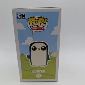 Funko Pop! Vinyl Figure - Adventure Time - Gunter #87 (VAULTED) FRENLY BRICKS - Open 7 Days