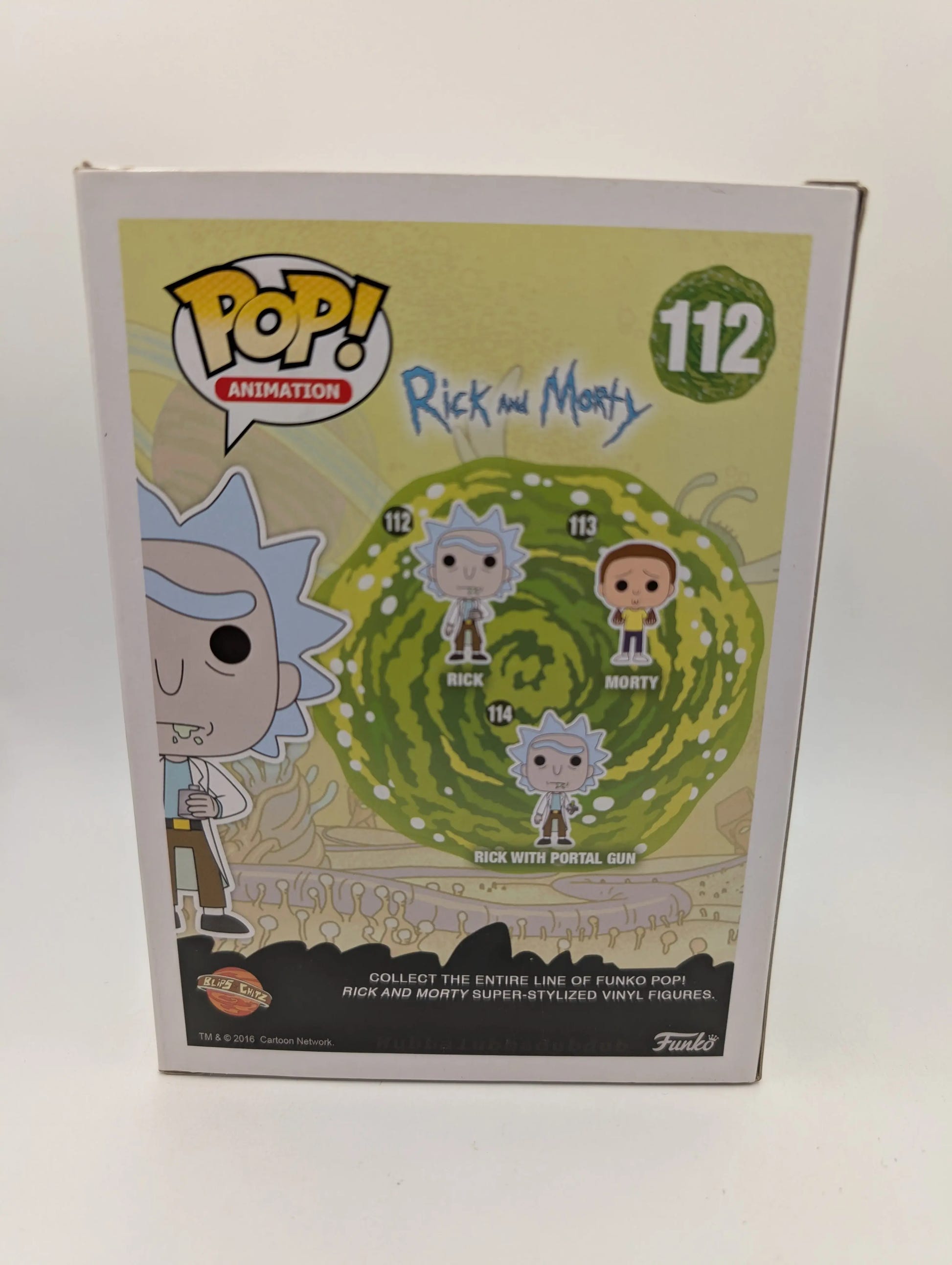 Funko Pop! Rick #112 Rick and Morty 2016 Animation Vaulted Collectible Figure FRENLY BRICKS - Open 7 Days image 3