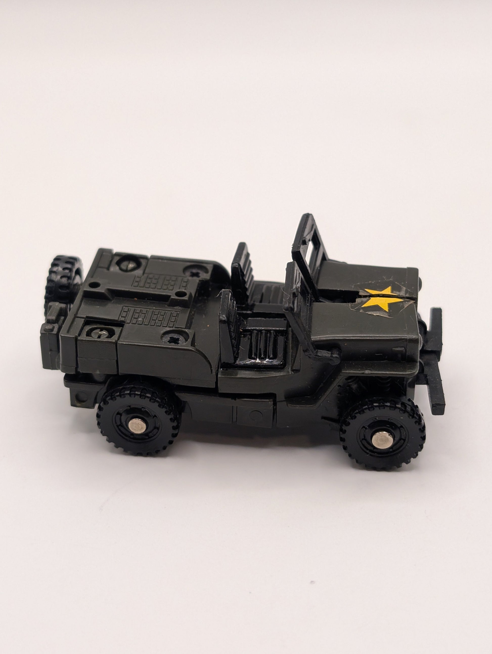 Tonka GoBots Geeper-Creeper MR-28 Renegade Army Jeep 1983 Vintage FRENLY BRICKS - Open 7 Days
