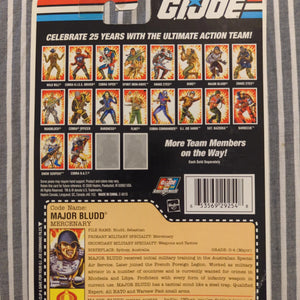 GI Joe 25th Anniversary Comic Series Major Bludd 3.75