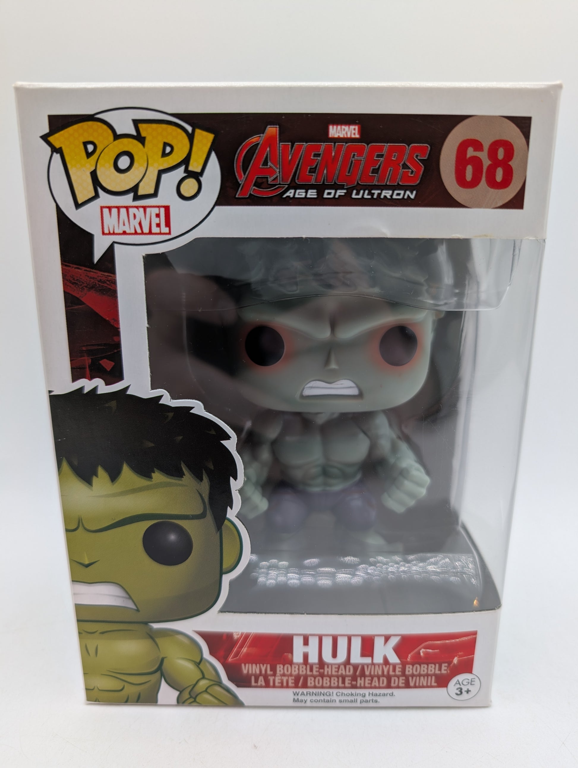 Funko POP! Avengers Age of Ultron Hulk #68 Vinyl Figure image 1