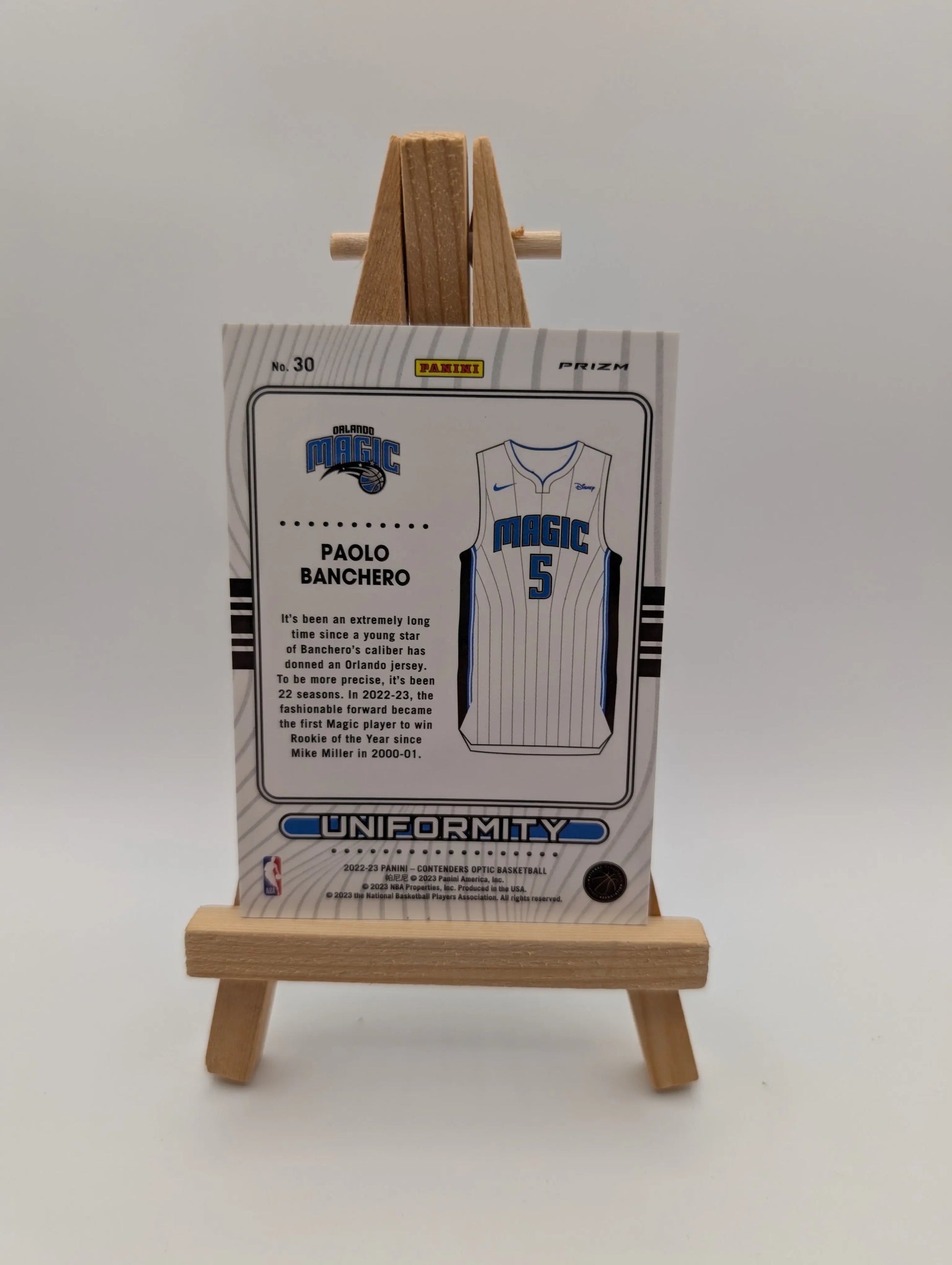 2022-23 Panini Contenders Optic Uniformity Jaden Ivey Silver Prizm Holo Rookie FRENLY BRICKS - Open 7 Days