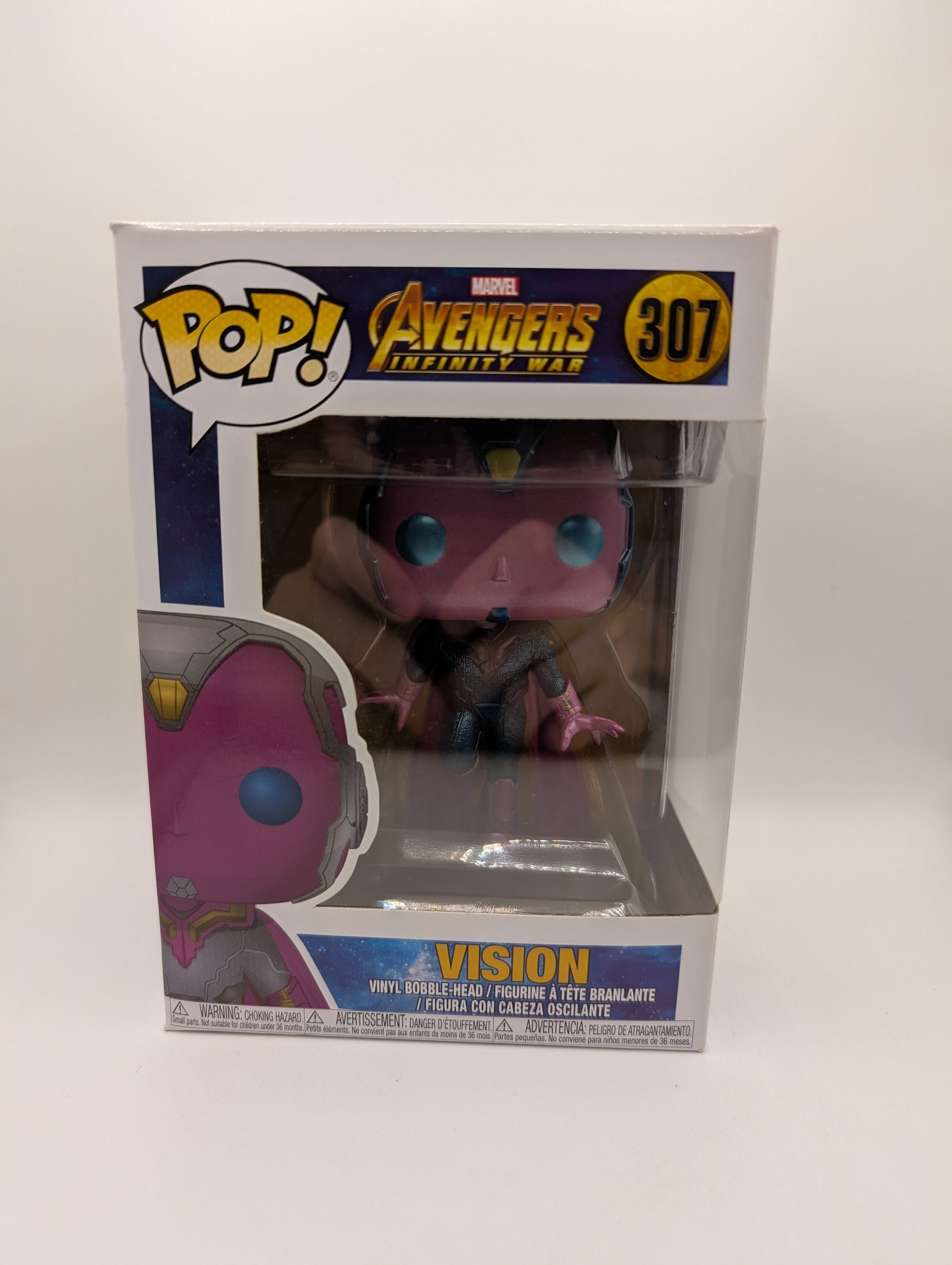 VISION 307 AVENGERS Funko Pop Vinyl New FRENLY BRICKS - Open 7 Days