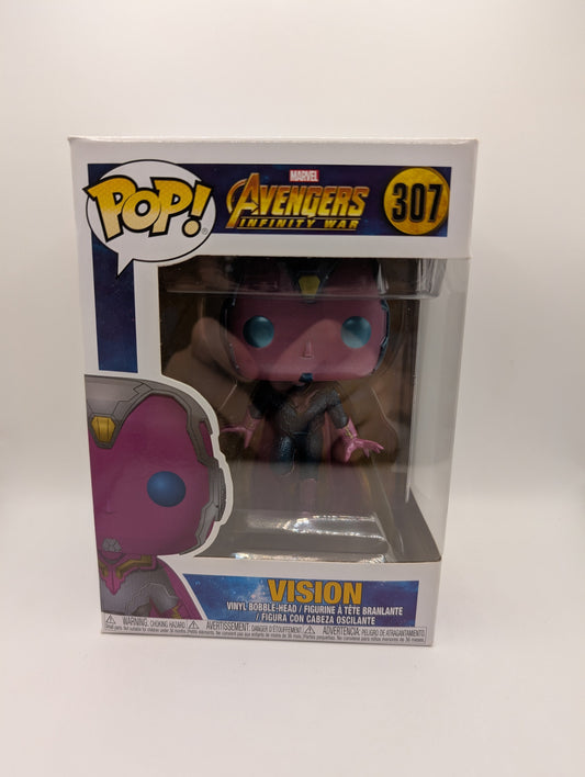 VISION 307 AVENGERS Funko Pop Vinyl New FRENLY BRICKS - Open 7 Days