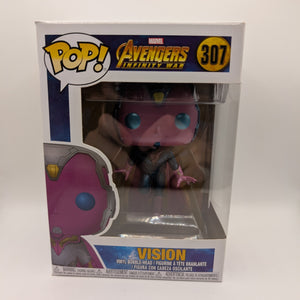 VISION 307 AVENGERS Funko Pop Vinyl New FRENLY BRICKS - Open 7 Days