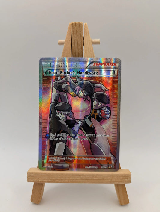 Team Rocket's Handiwork 124/124 Ultra Rare Fates Collide Pokemon TCG FRENLY BRICKS - Open 7 Days