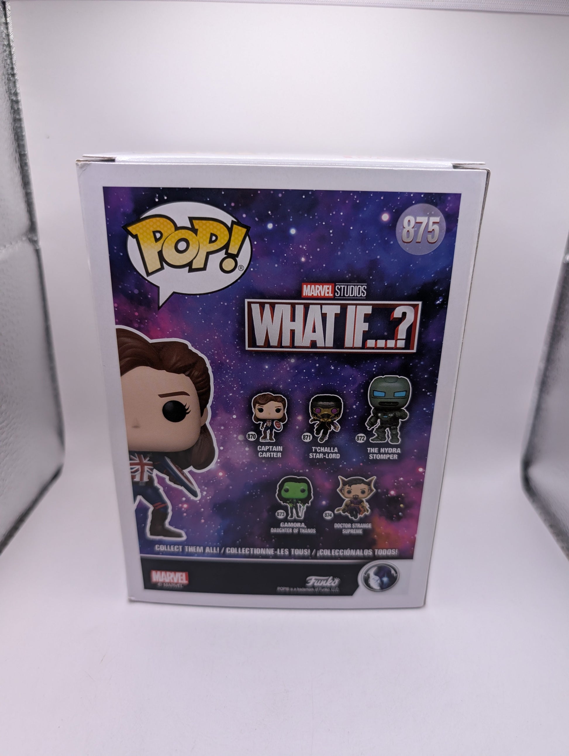 Marvel Funko Pop - Captain Carter (Fighting Pose) - What If? - No. 875 FRENLY BRICKS - Open 7 Days