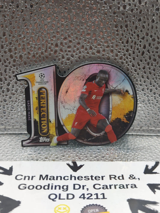 2021-22 Topps UEFA Champions League SADIO MANE Perfection Insert Liverpool FRENLY BRICKS - Open 7 Days