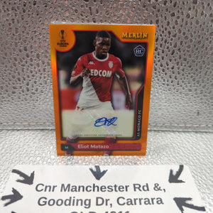 Topps Merlin UEFA - Eliot Matazo AUTO /25 AS Monaco FRENLY BRICKS - Open 7 Days