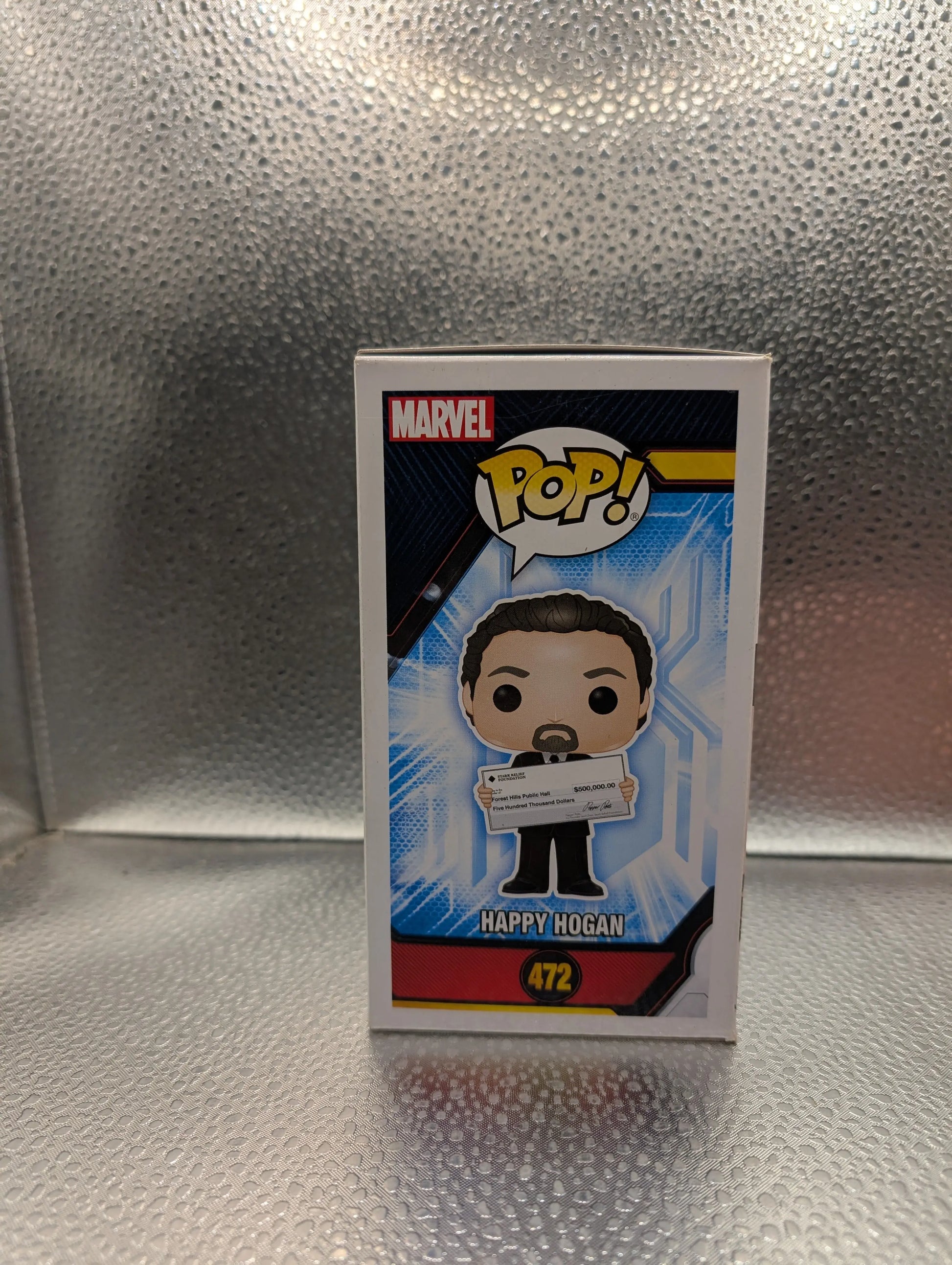 FUNKO Pop Vinyl Happy Hogan Marvel #307 FRENLY BRICKS - Open 7 Days