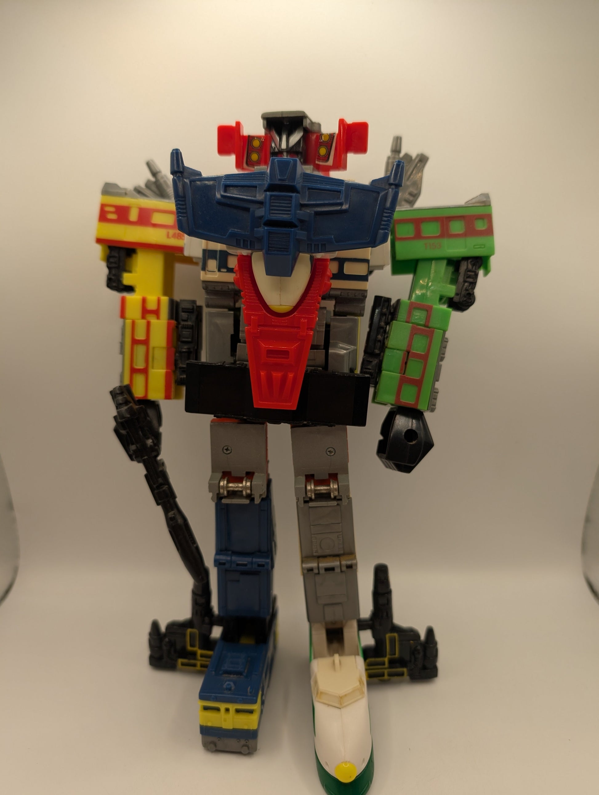 Transformers G1 RAIDEN trainbot bootleg ko figure Complete FRENLY BRICKS - Open 7 Days